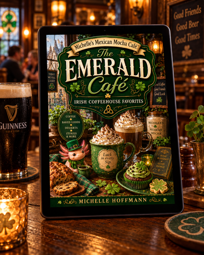 Irish Coffeehouse Favorites: Warm Drinks, Sweet Treats & Irish Blessings